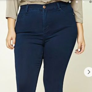Plus Size High-Rise Jeans 16R